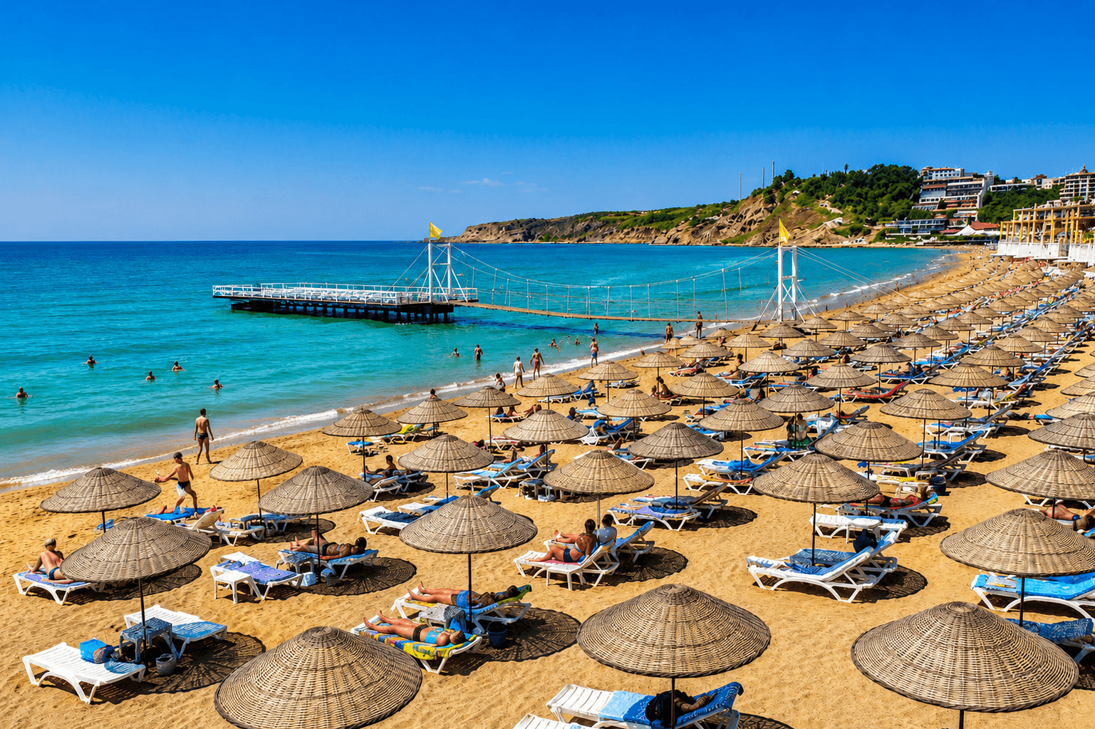 Solar VIP Beach в Кильосе — клубный пляж Чёрного моря за 1 день — фото 2