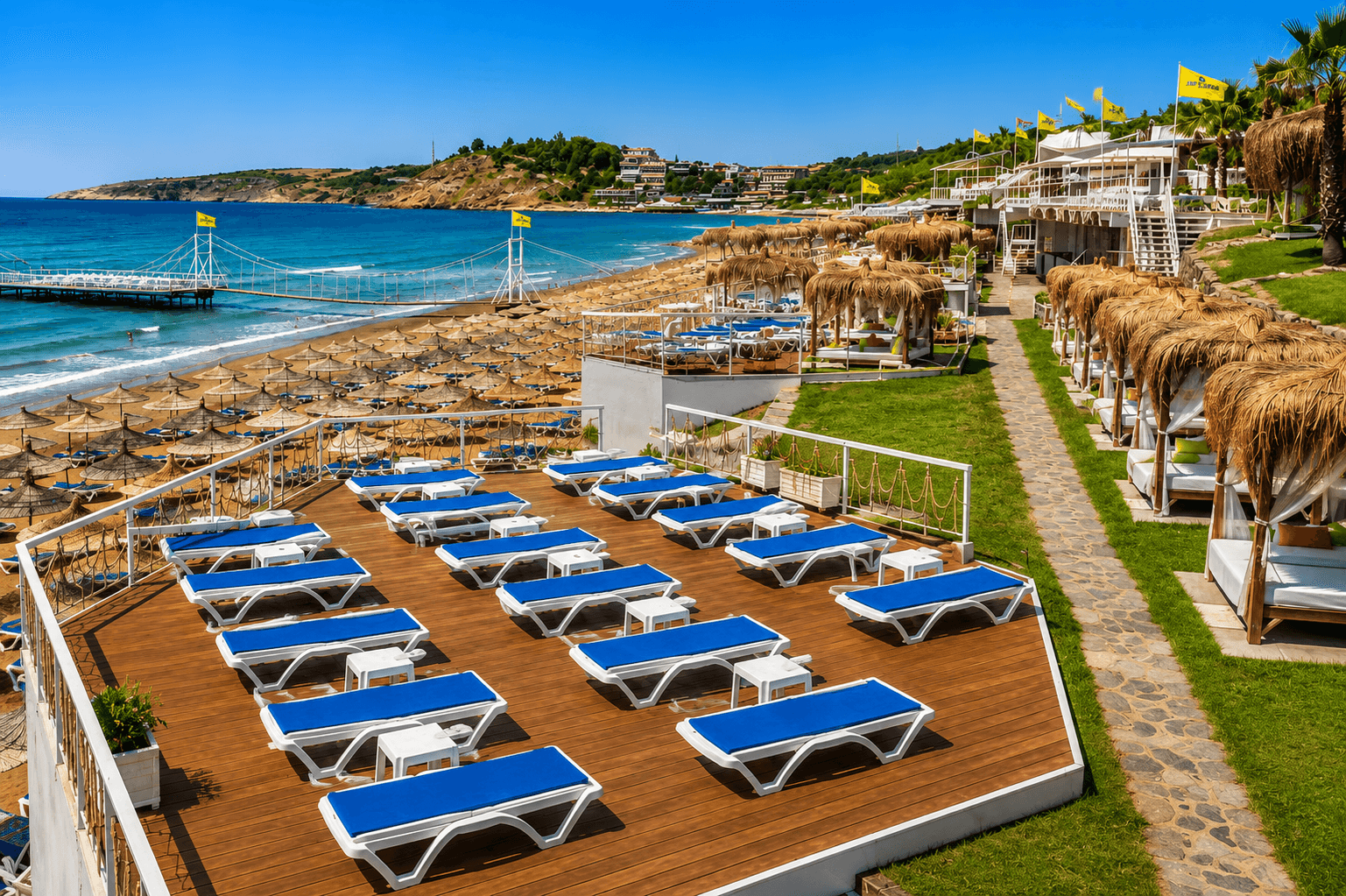 Solar VIP Beach в Кильосе — клубный пляж Чёрного моря за 1 день — фото 4