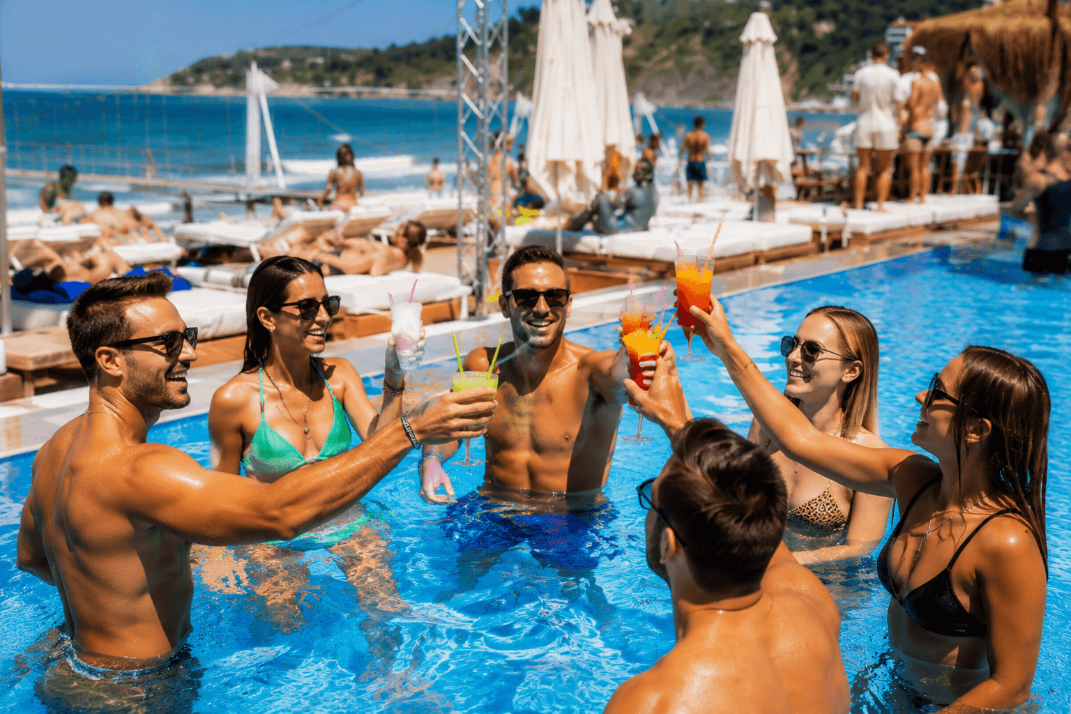 Solar VIP Beach в Кильосе — клубный пляж Чёрного моря за 1 день